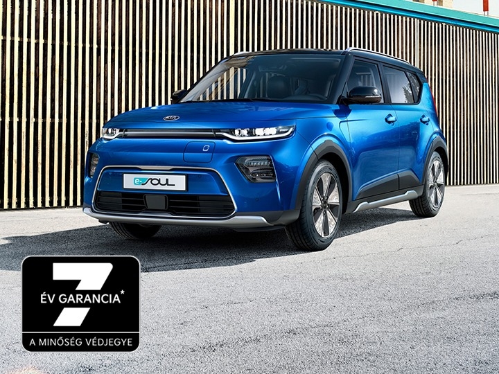 Tudta, hogy a Kia e-Soulra is érvényes a 7 év garancia?